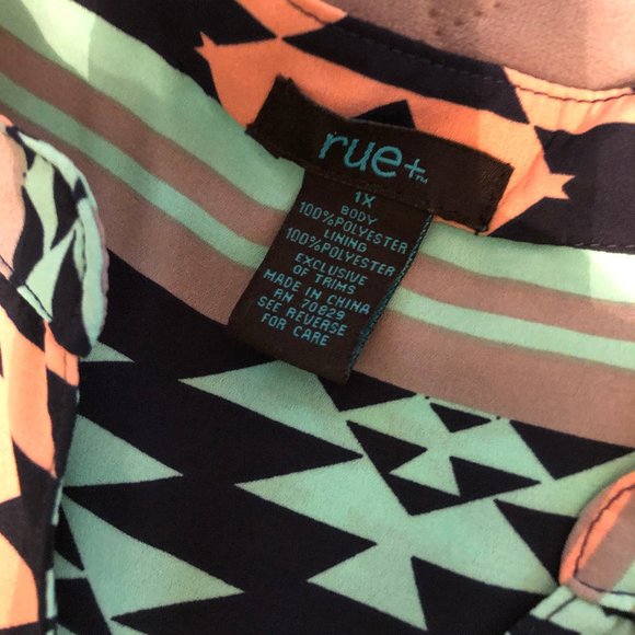 Aztec Pattern Dress - Picture 4 of 5